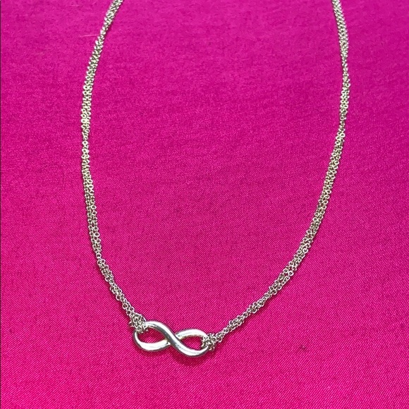 Tiffany & Co. Timeless Infinity Necklace & Bag - Picture 3 of 6